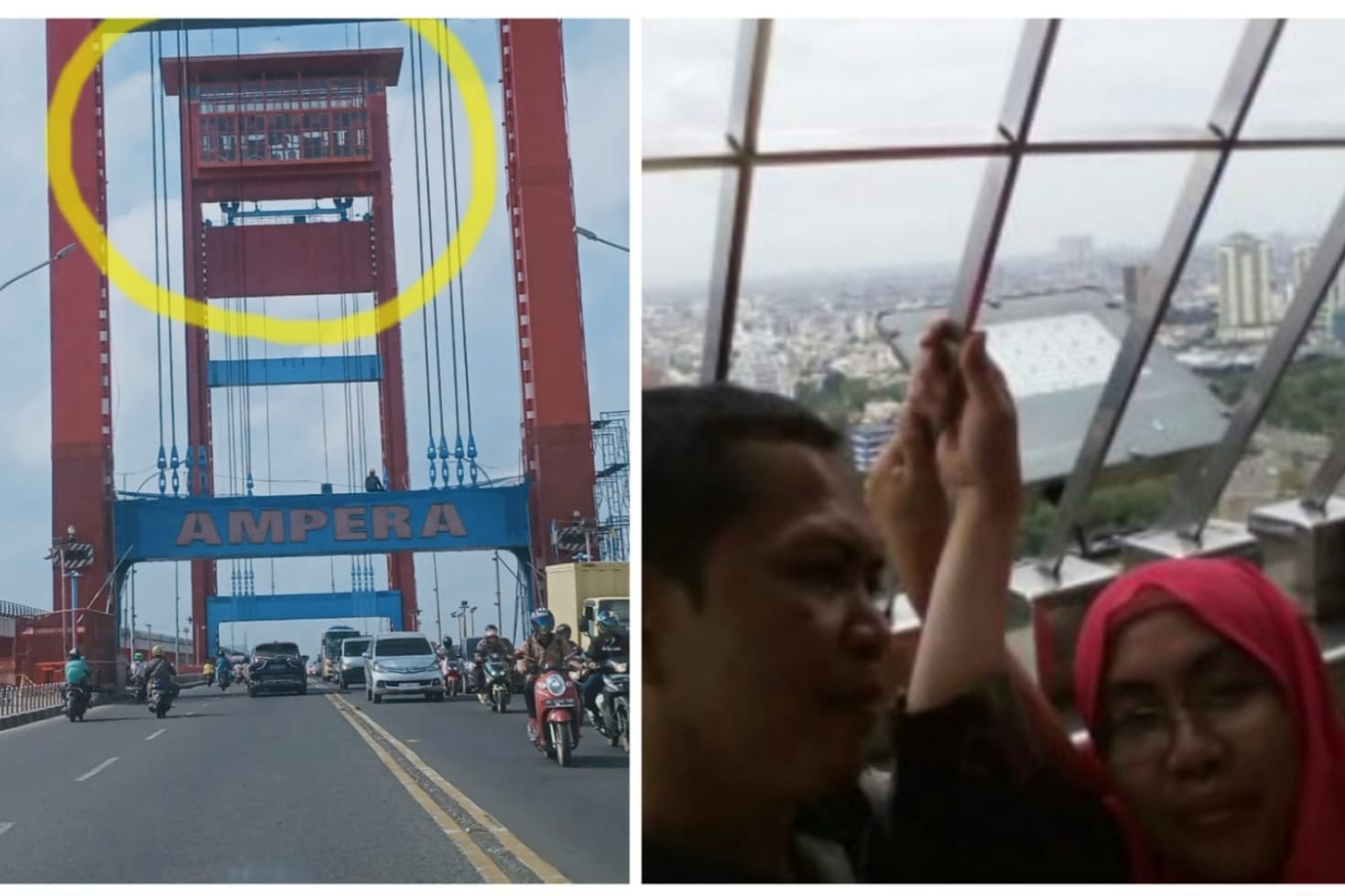 Puncak Monas Ada Saingan Nih, Menara Jembatan Ampera Objek Wisata Baru Ketinggian 75 Meter
