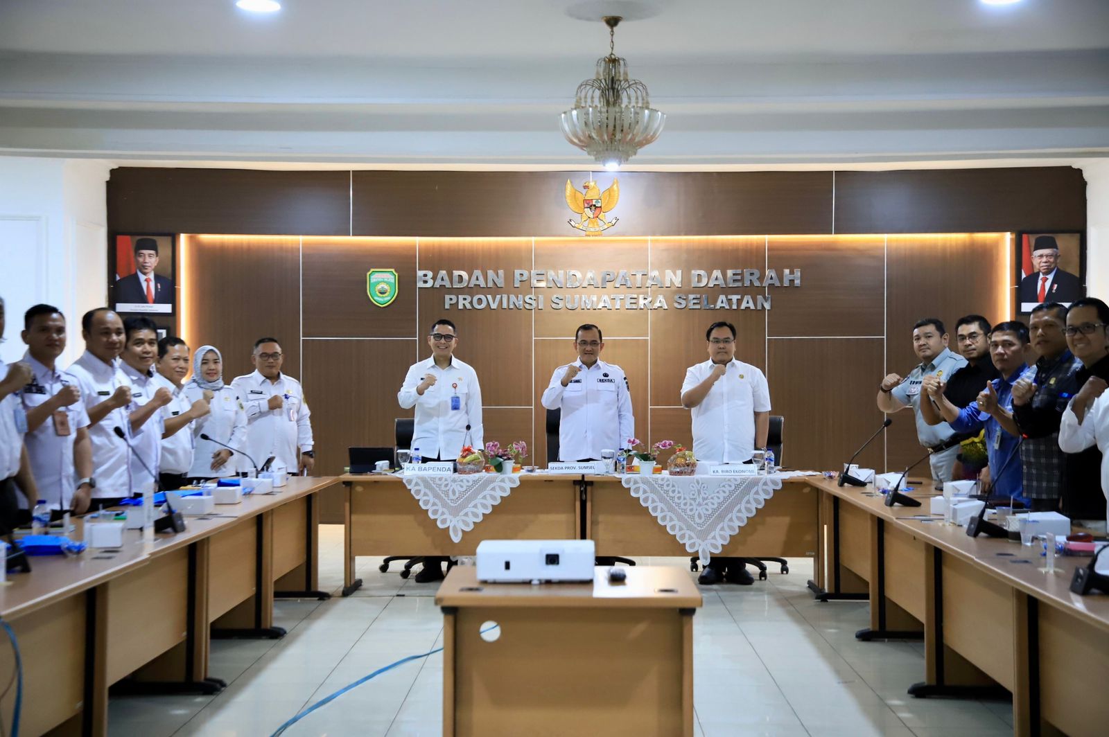 Sekda Apresiasi Bapenda Provinsi Sumsel Atas Pencapaian Target PAD Semester I Tahun 2024