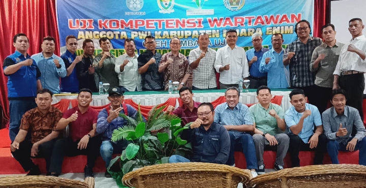 PWI Muara Enim Jajaki Training Of Trainer untuk Uji Kompetensi Wartawan