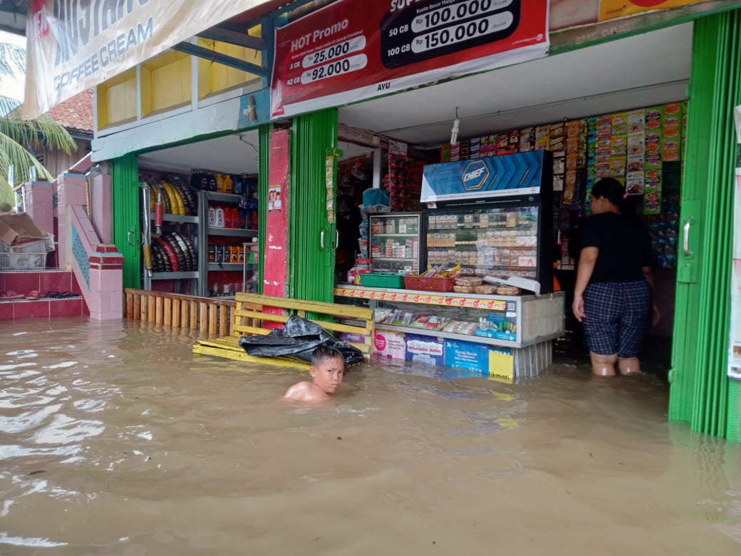 Ribuan Rumah di Muara Enim Sumsel Terendam Banjir, 1 Roboh dan 2 Rusak