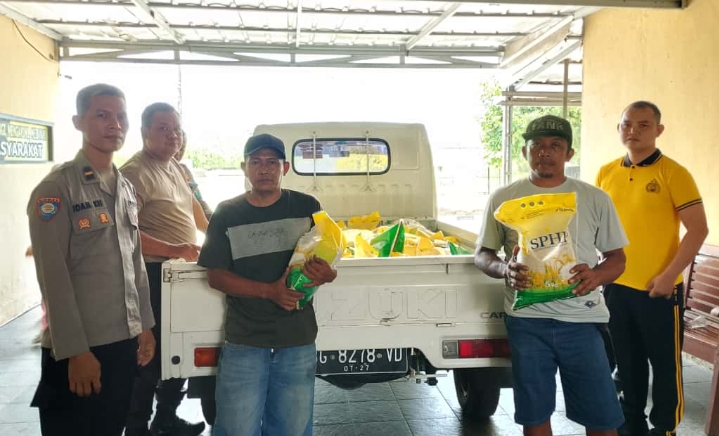 Polsek Lembak Wujudkan Inovasi dengan Gerakan Pangan Murah