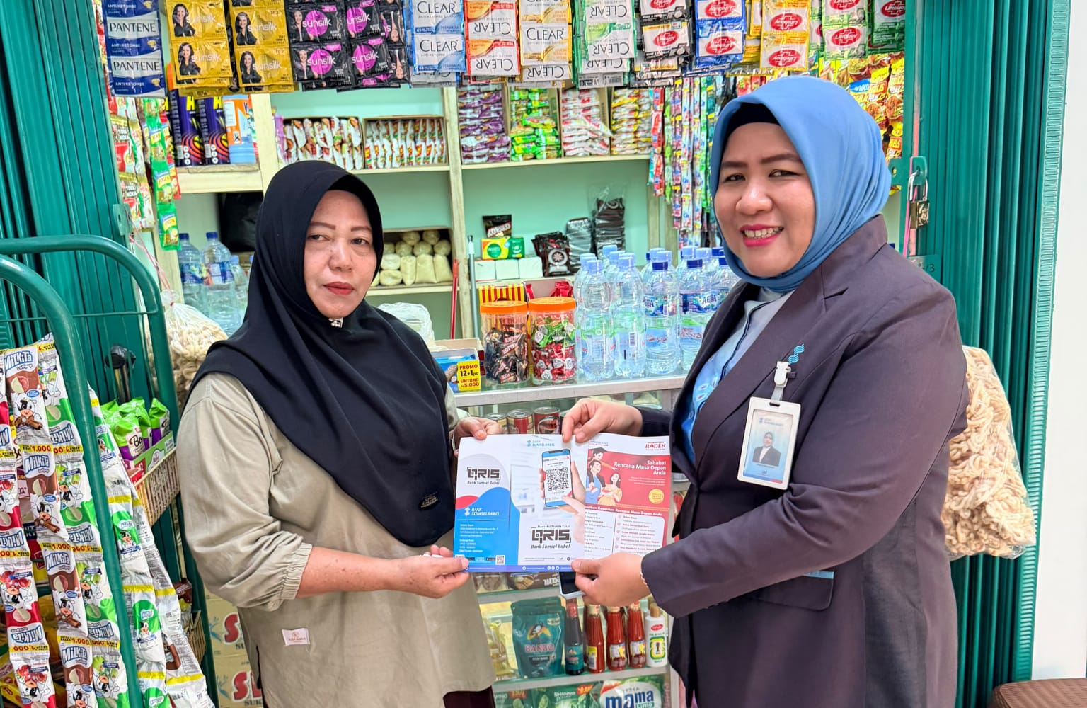 Transaksi QRIS Capai 17.700, BSB Muara Enim Terus Edukasi Pedagang