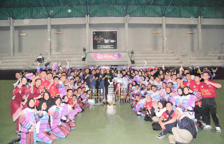 Marching Band Bukit Asam Juara Umum Musi Soundsport Competition 2024