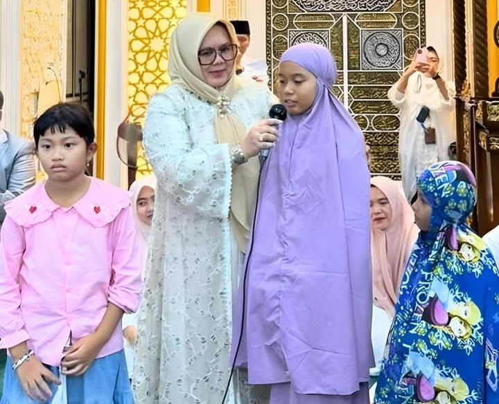 Safari Ramadan di Tanjung Enim, Wabup Sumarni Ajak Perusahaan Berdayakan Masyarakat Sekitar