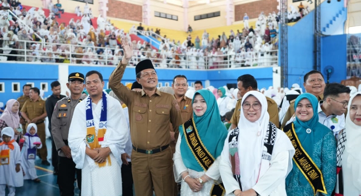 Ribuan Anak-anak TK di Muara Enim Dikenalkan Ibadah Haji Sejak Dini