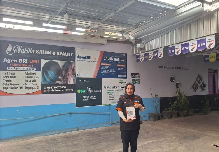 Usaha Salon di Kediri ini Makin Cuan Sejak Mendapatkan Pemberdayaan BRI dan Bergabung Menjadi AgenBRILink