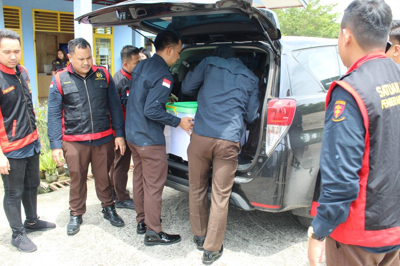 Tim Pidsus Kejari Banyuasin Geledah Kantor UPTD Pelayanan Darat Dinas Perhubungan