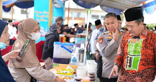 Dorong Perekonomian Masyarakat, Pemkab Muara Enim Hadirkan Makanan Lokal di Pasar Ramadan