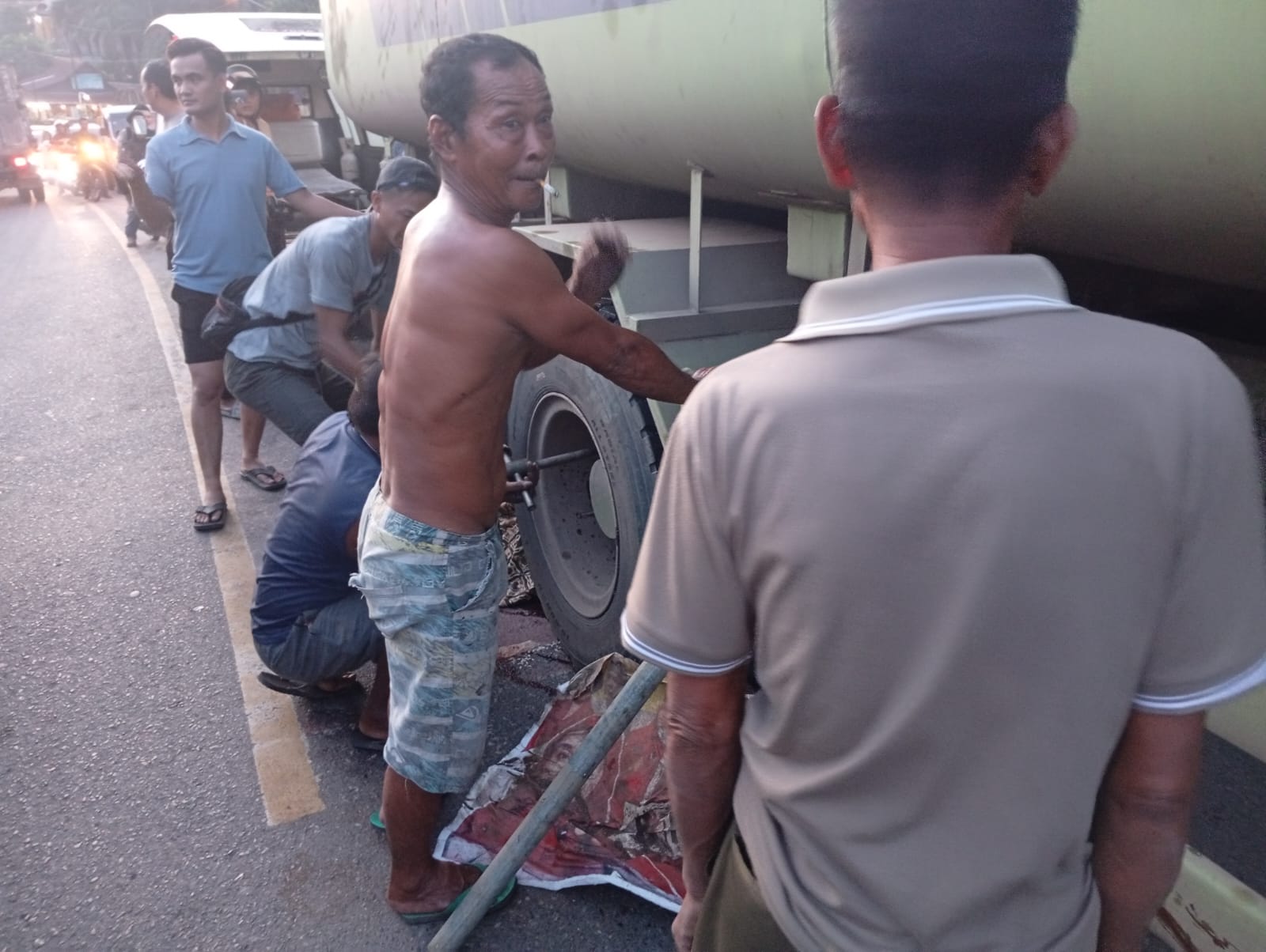 Dua Pelajar Alami Kecelakaan Maut di Muara Enim, Satu Korban Meninggal Dunia di Tempat Terlindas Truk