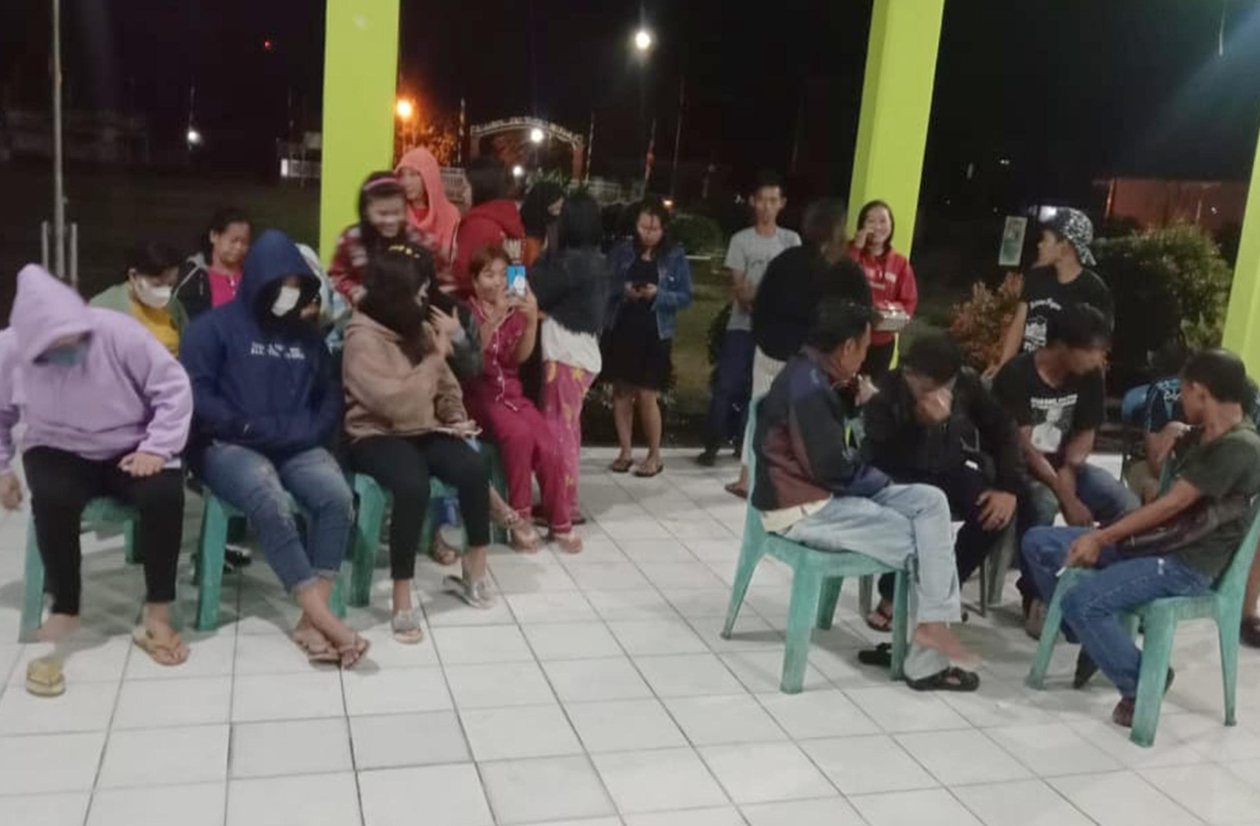 Pengunjung dan Pemandu Hiburan Malam di Gelumbang Diamankan Tim Operasi Yustisi, 2 di Antaranya Lagi Ngamar