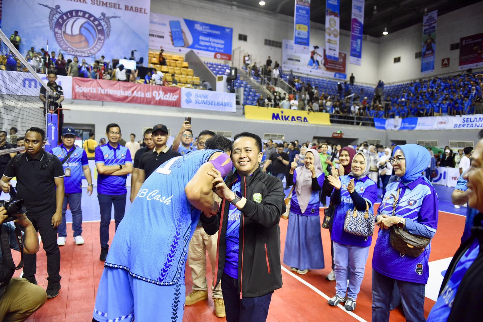 Tim Voli Putra BSB Raih Kemenangan Pada Laga Ketiga Putaran Pertama Proliga 2024 Seri Palembang