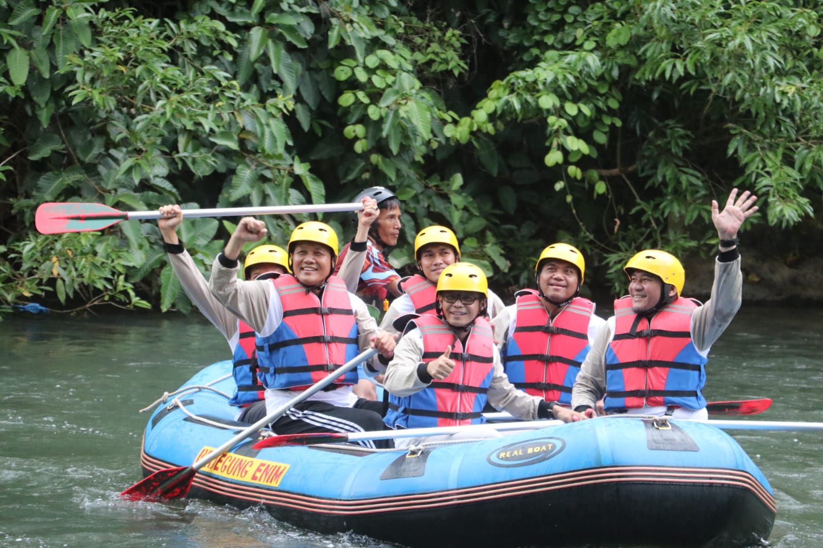 64 Tim se-Sumsel Adu Adrenalin di Curup Tenang Bedegung