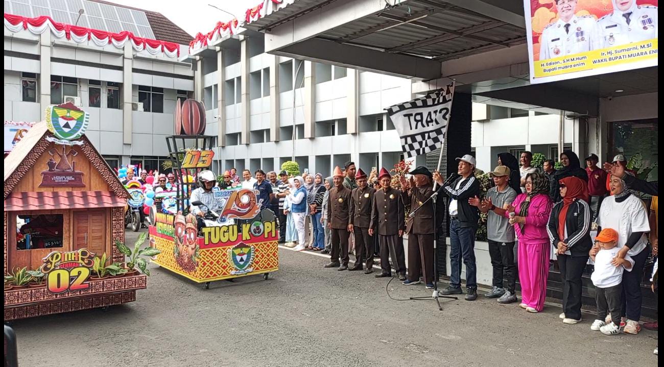 Bangkitkan Semangat Masyarakat Muara Enim Lewat Karnaval Budaya