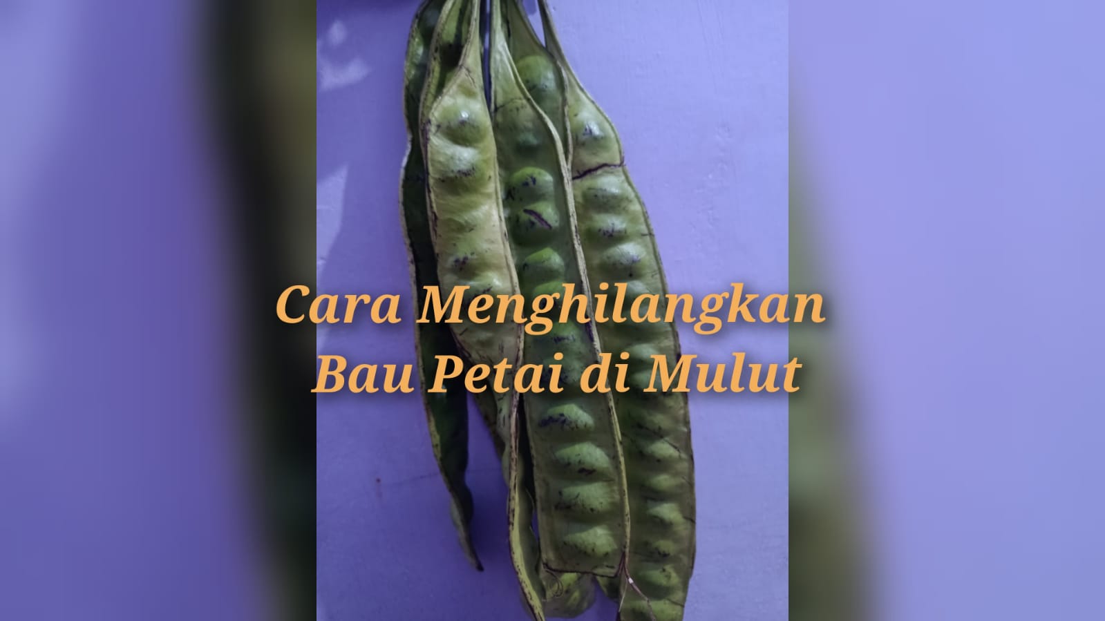 Begini Caranya Biar Gak Bau Mulut Saat Makan Nasi Lalap Petai 