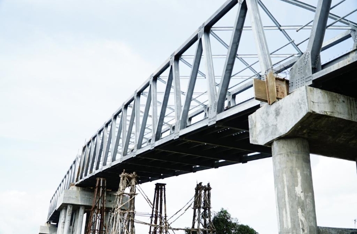 40 Tahun Dinantikan Masyarakat, Jembatan Air Sugihan Sumsel Direalisasikan HDMY, Ini Penampakannya