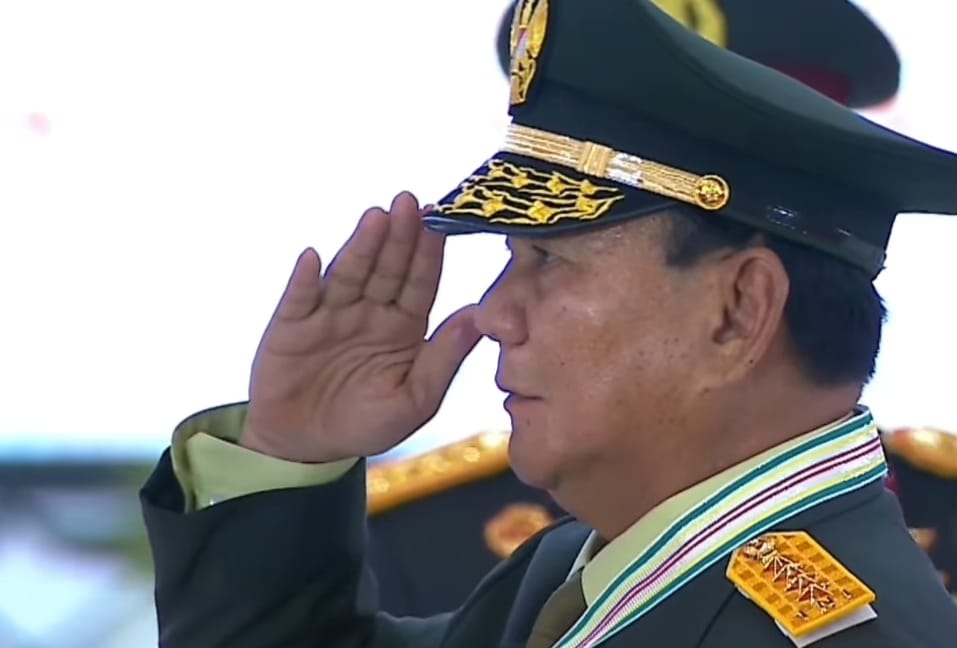 Tak Disangka, Ini Respon Prabowo Usai Raih Anugerah Pangkat Jenderal TNI Kehormatan dari Presiden Jokowi