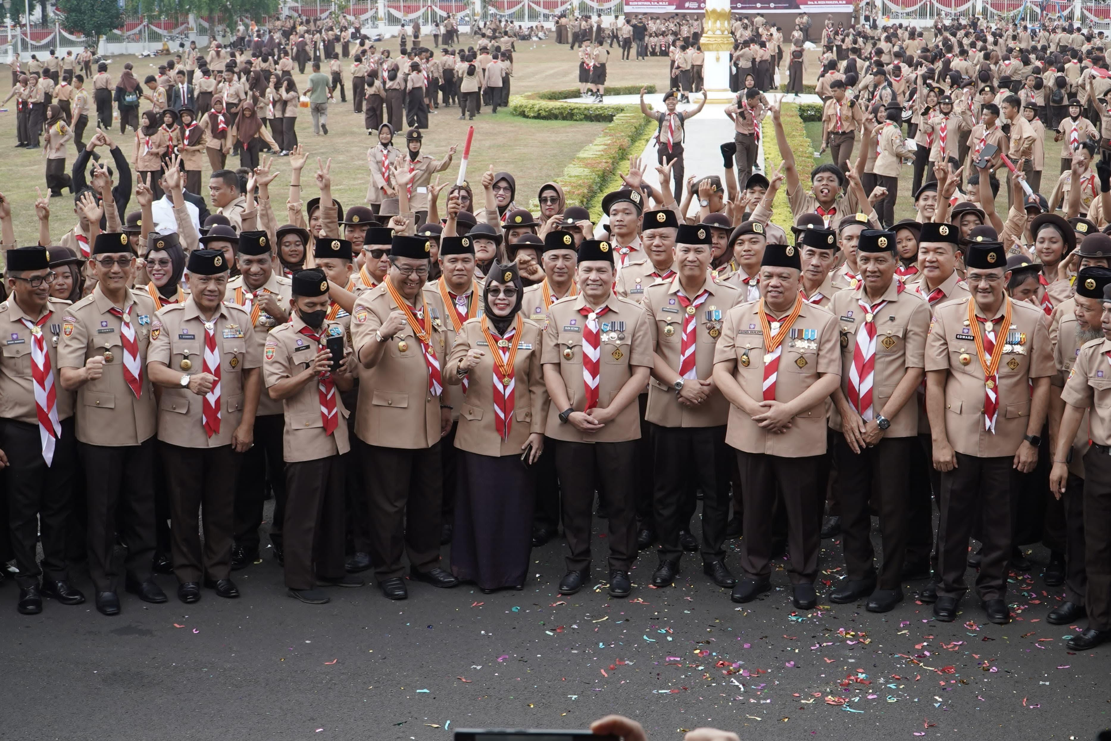 Pj Gubernur Sumsel Sebut Gerakan Pramuka Garda Terdepan Membangun Bangsa