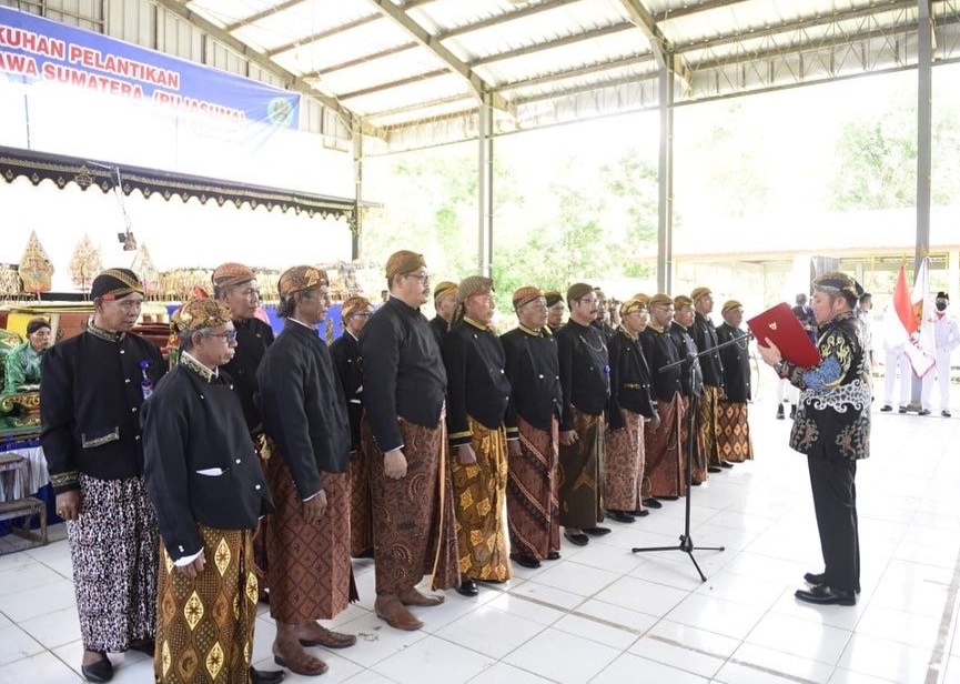 Gubernur Sumatera Selatan Herman Deru Lantik Pujasuma Muara Enim Masa Bakti 2022-2027, Ini Harapannya