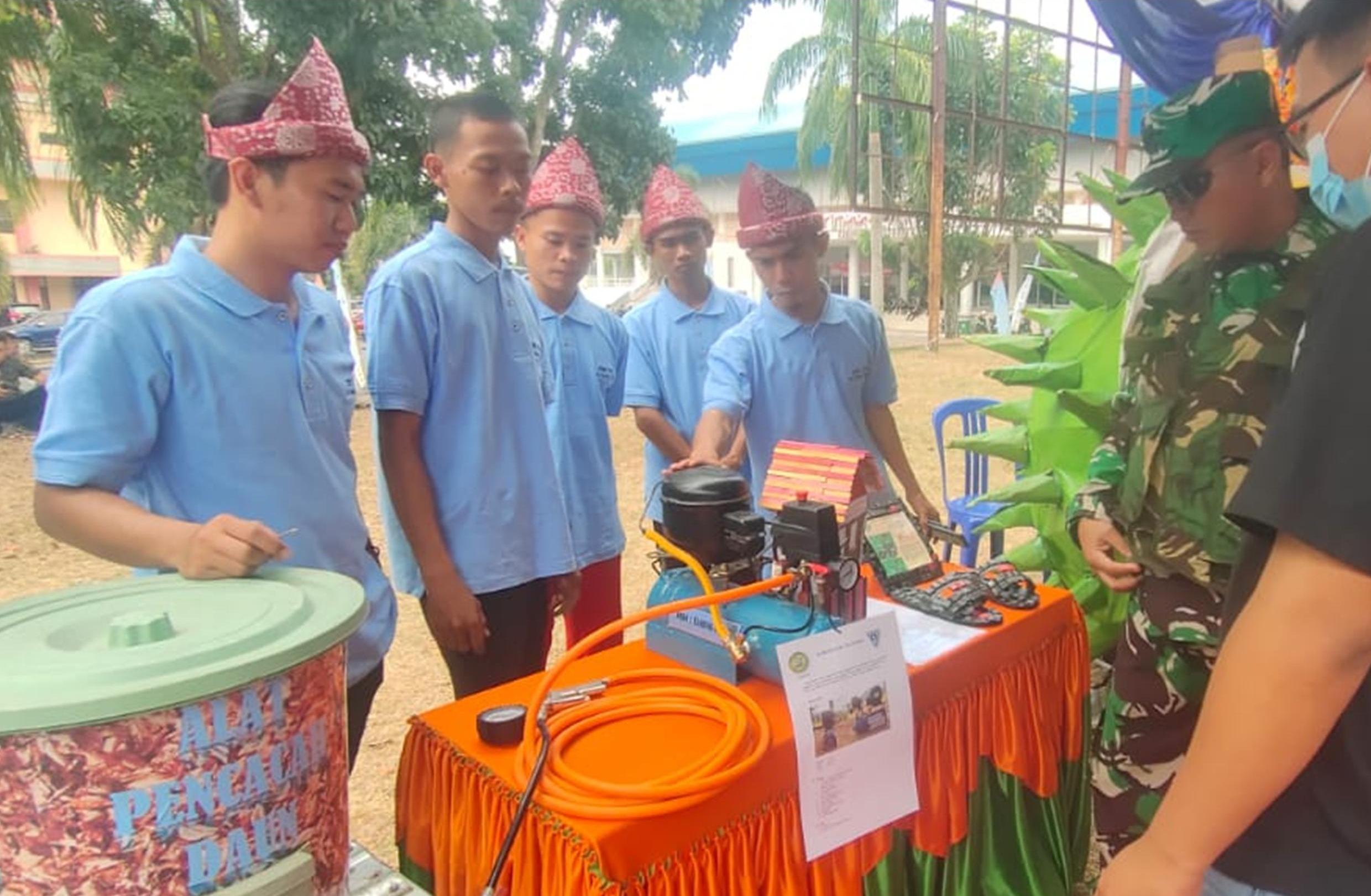 Keren! Guru SMK Negeri 1 Tanjung Agung Manfaatkan Barang Bekas Jadi Kompresor Portable