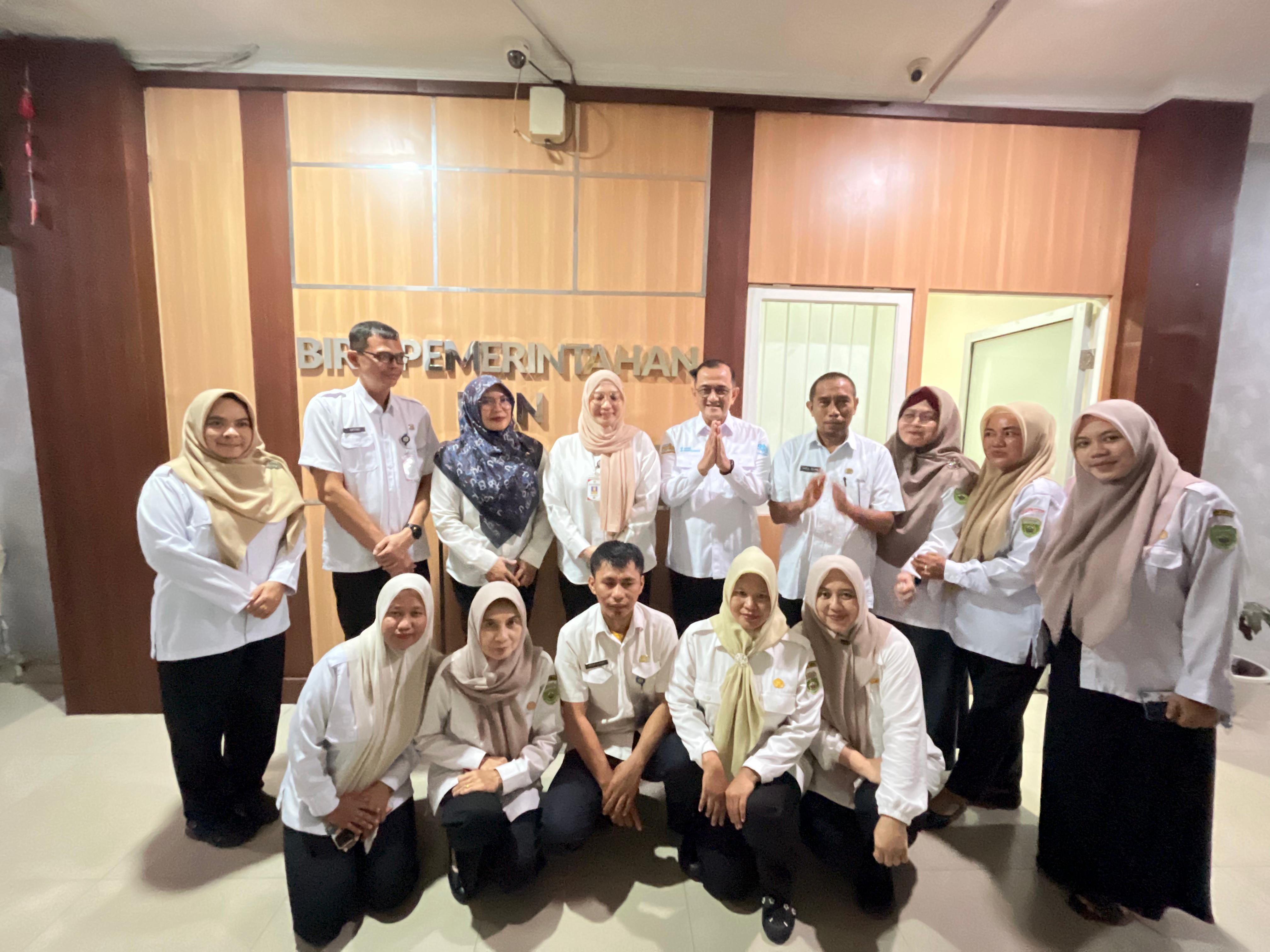 Sekda Sumsel Silaturahmi ke Kantor OPD Usai Libur Lebaran, Pastikan Pelayanan Publik Tetap Prima