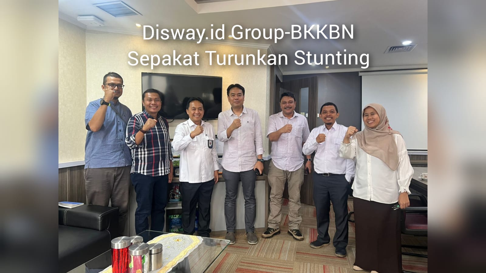 Disway.id Group-BKKBN Sepakat Kerjasama Turunkan Stunting