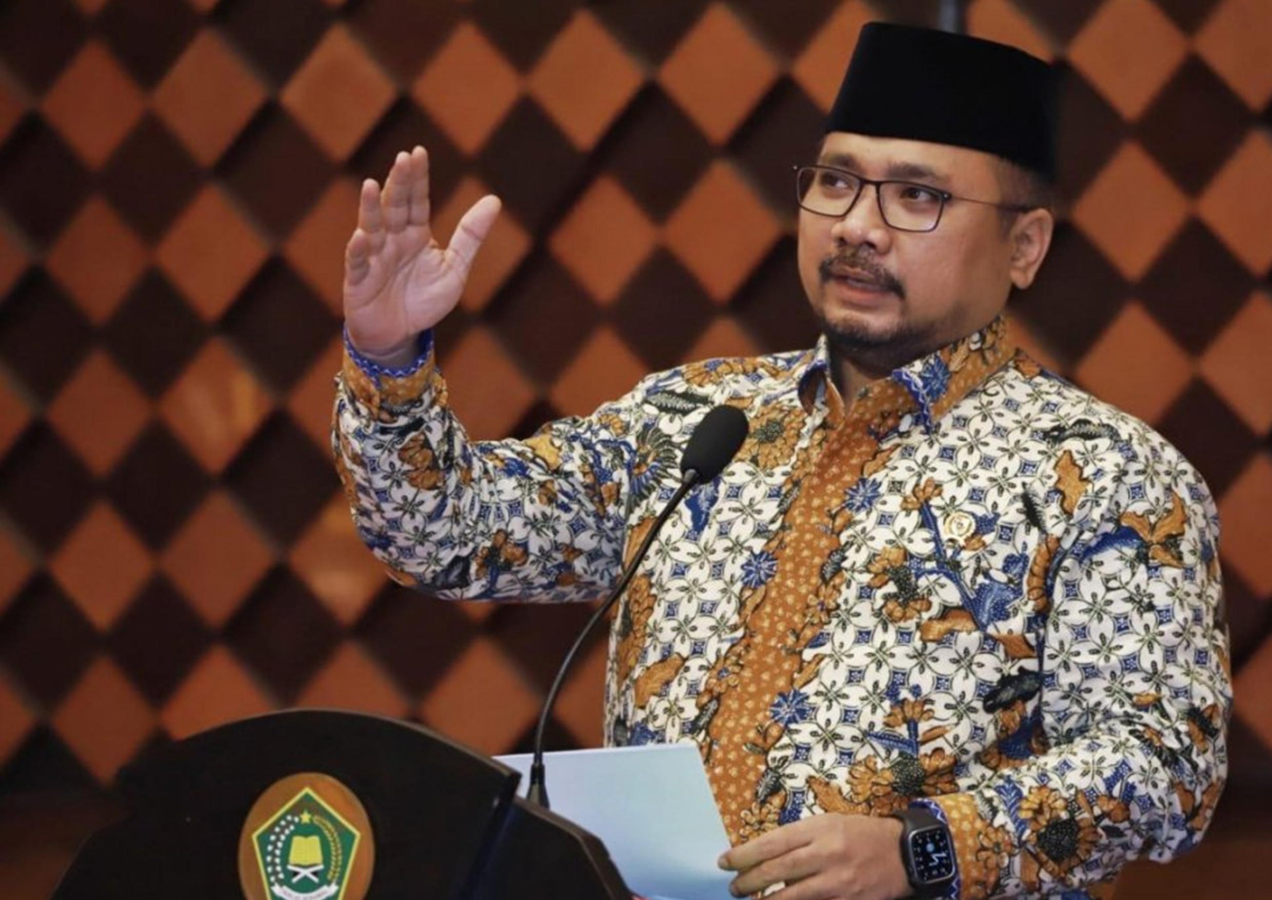 Menag Yaqut Buka Suara Soal Kemungkinan Perbedaan Idul Fitri 1444 Hijriyah