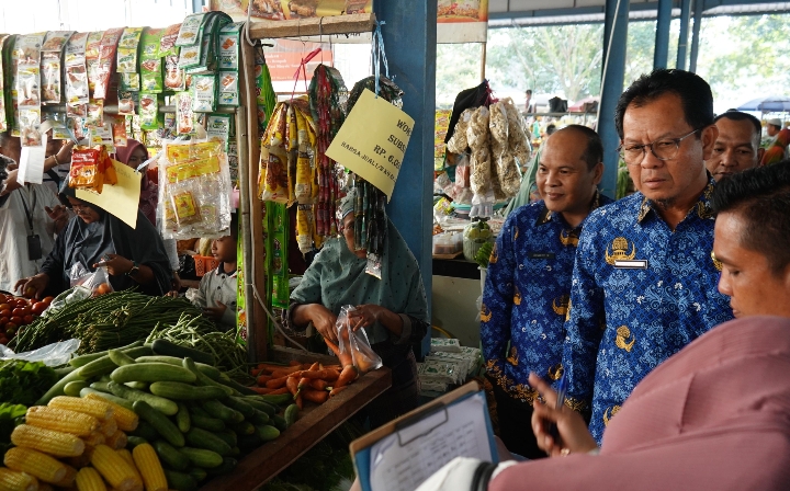 Pemkab Muara Enim Komitmen Terus Jaga Stabilitas Harga Bahan Pokok