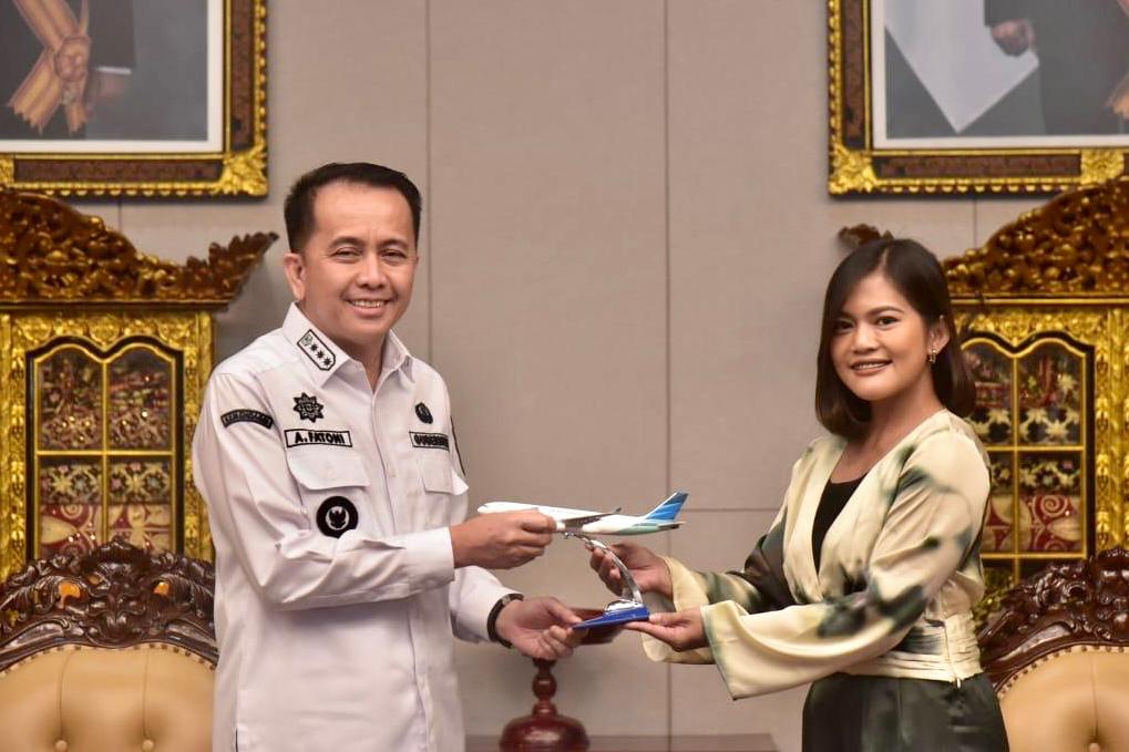 Pemprov Sumsel Bakal Kerja Sama dengan Garuda Indonesia Terkait Pemberian Tarif Khusus Perjalanan Dinas ASN