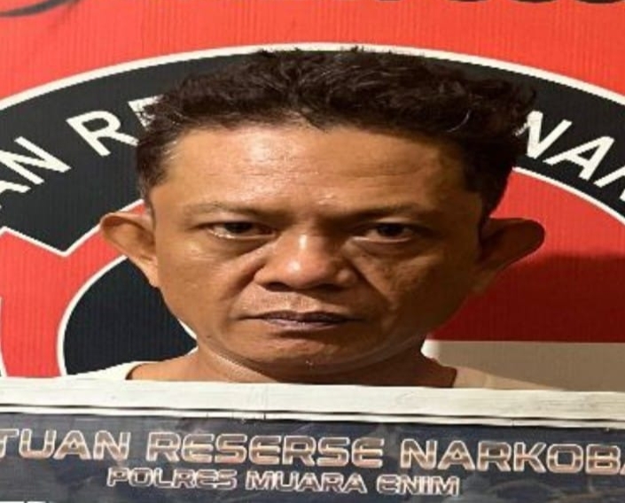 Pengedar Sabu Diringkus di Rumah Kontrakannya di Muara Enim