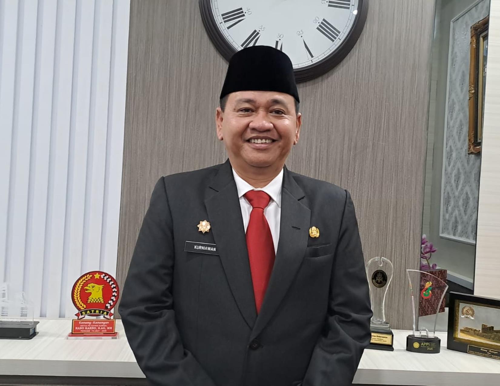 Wagub Sumsel Lantik Mantan Pj Bupati Muara Enim, Ini Jabatan Baru Kurniawan