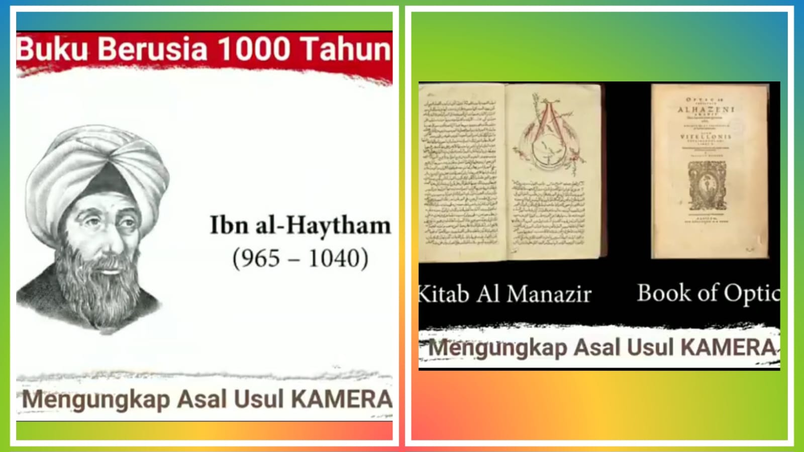 Kamera HP di Genggamanmu Berasal dari Buku Berusia 1.000 Tahun Ini Karya Ibnu Al-Haitam, Masih Utuh