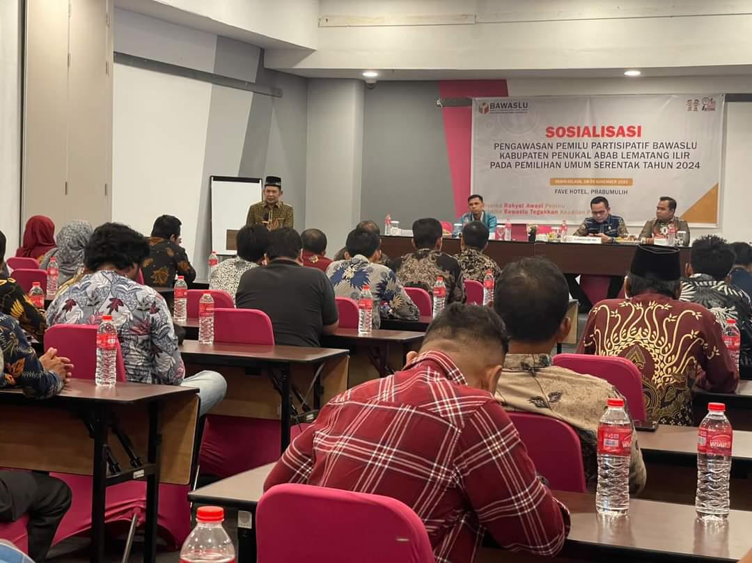 Awasi Pemilu Serentak 2024 Sejak Dini, Ini yang Dilakukan Bawaslu PALI