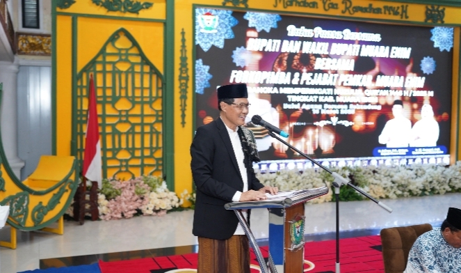 Bupati Muara Enim Komitmen Akan Aktifkan Kembali Islamic Center Sebagai Pusat Keagamaan