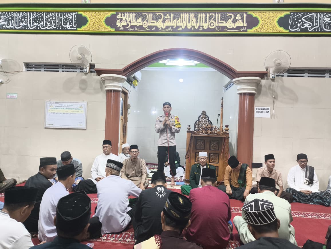 Bhabinkamtibmas Intensifkan Imbauan Kamtibmas di Bulan Ramadan