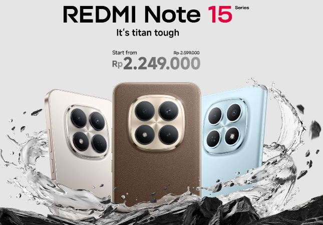 REDMI Note 15 Series Resmi Hadir di Indonesia