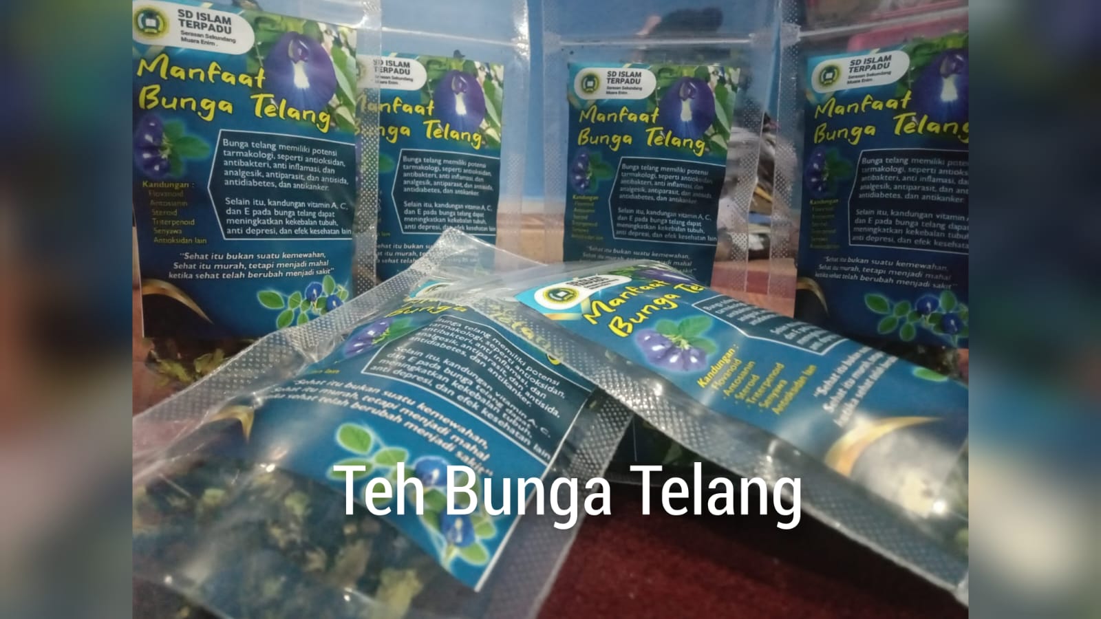 Anda Penderita Kolestrol Tinggi, Cukup Minum Teh Bunga Telang