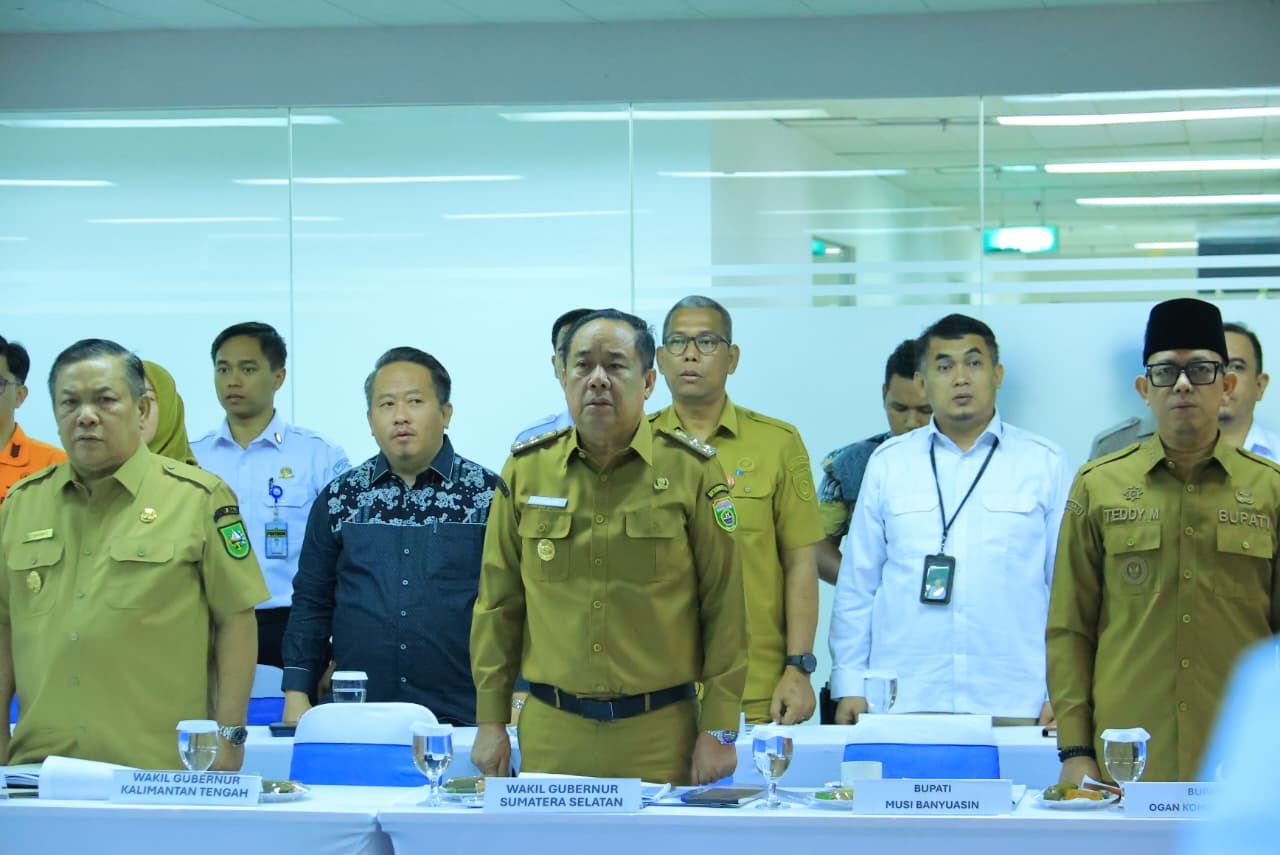Wagub Cik Ujang Dorong Penguatan Sinergi dan Status Siaga Dini di Sumsel
