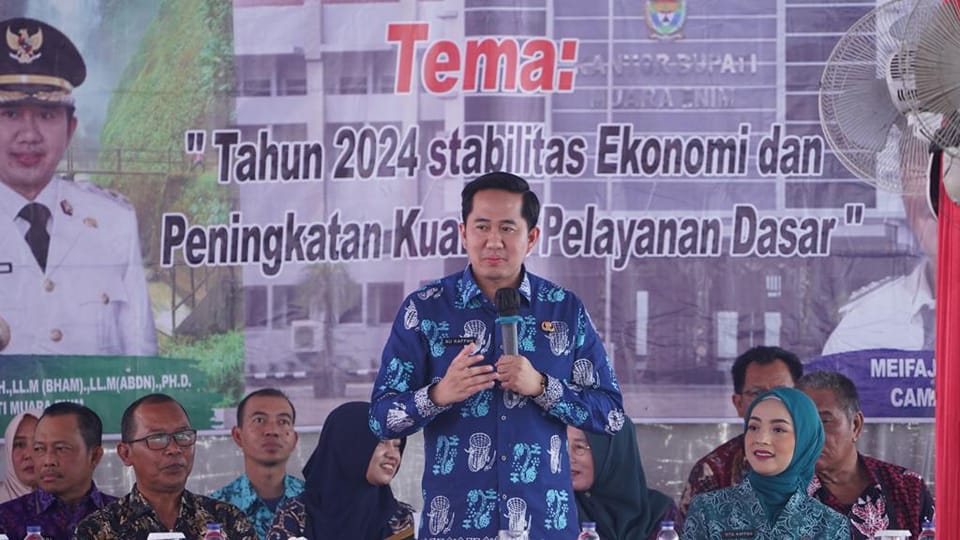 Plt Bupati Muara Enim Ahmad Usmarwi Kaffah, Ingatkan Pentingnya Membangun SDM 