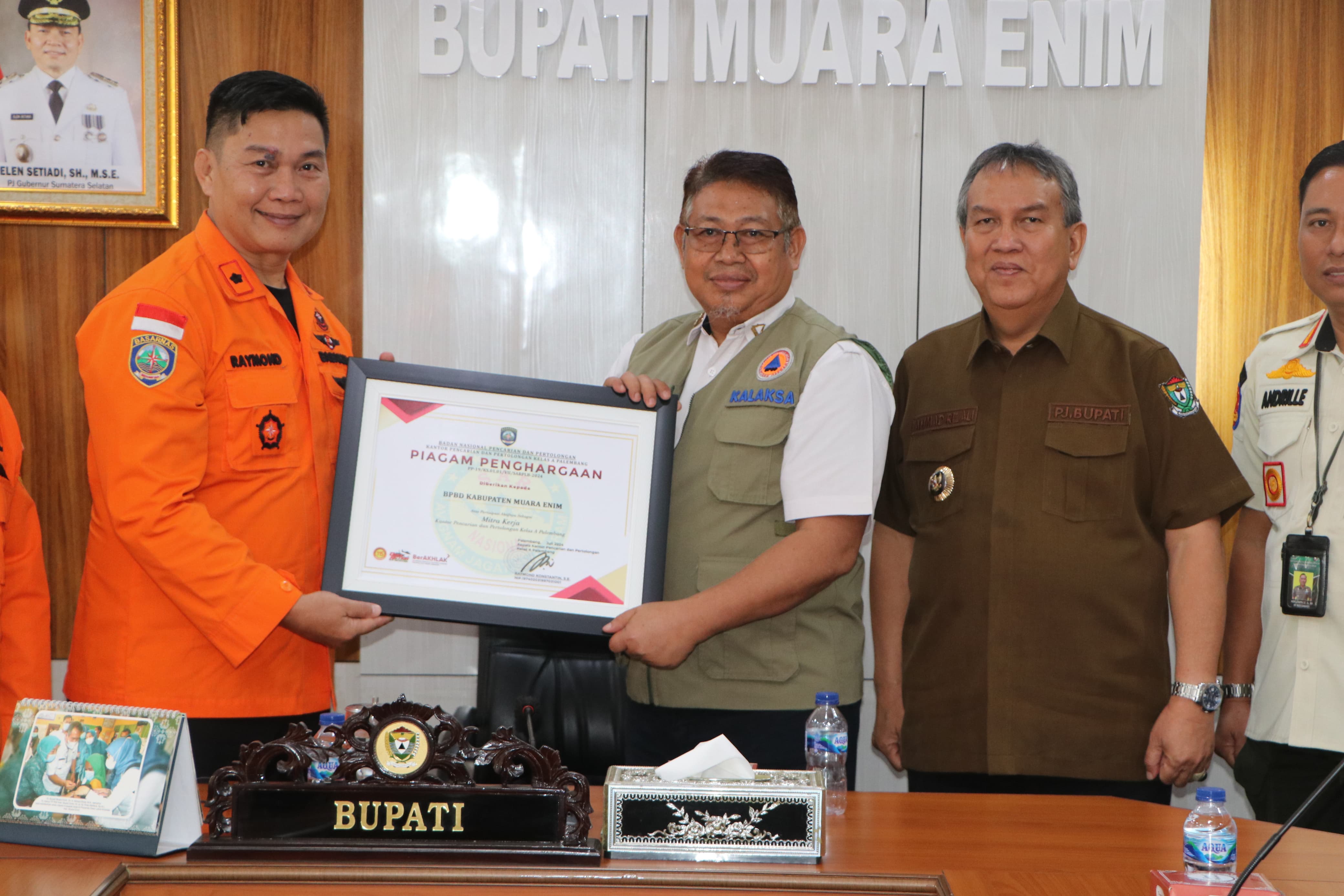 Pj Bupati Muara Enim Dukung Pembangunan Unit Siaga SAR di Muara Enim