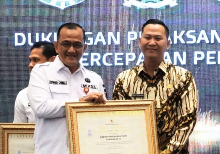 Kabupaten Muara Enim Raih Penghargaan Terbaik Kinerja Penanganan Stunting Tahun 2024