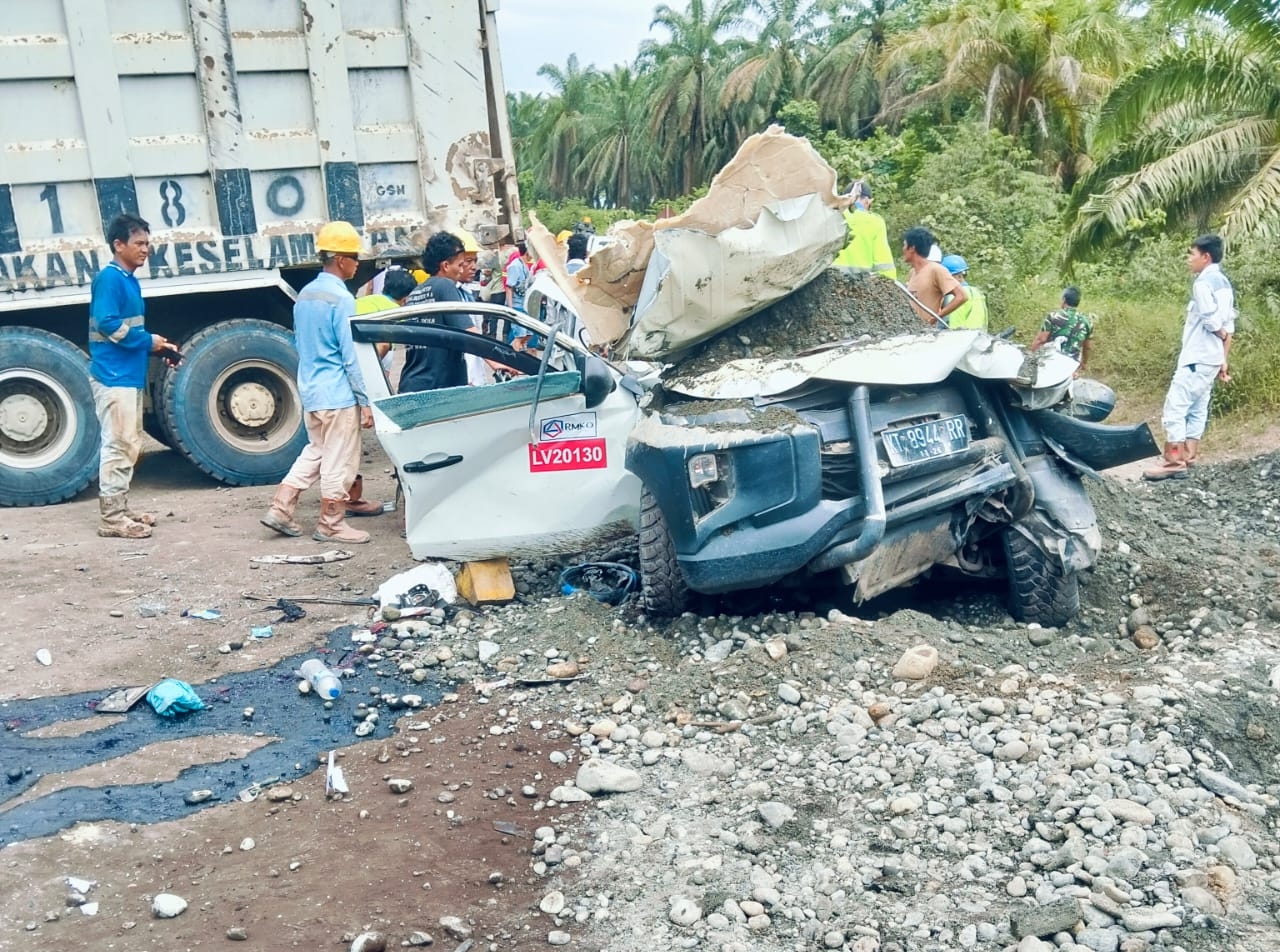 Pengawas Hauling PT RMK Tewas Tertimpa Dump Truk, Begini Kronologinya