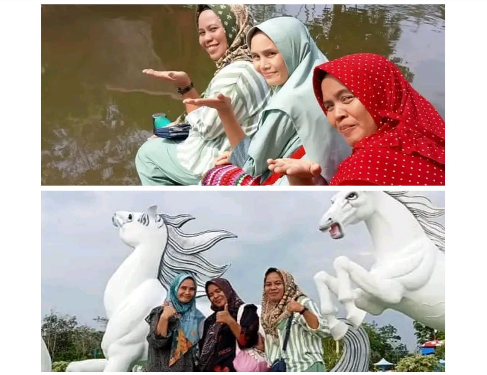 Dari Palembang 82 Km, Objek Wisata Danau Shuji di Lembak Makin Cantik Aja