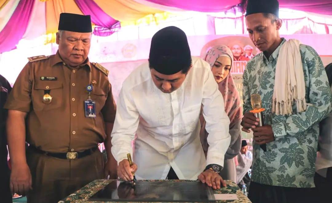 Peresmian Pondok Pesantren (Ponpes) Fathul Ulum, Kaffah Komitmen Jadikan Muara Enim Religius