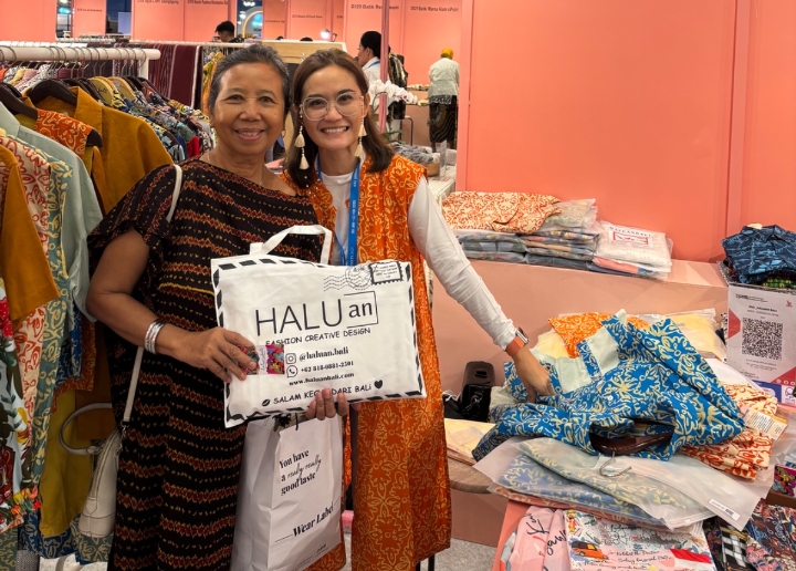 Lewat Pameran BRI, Pengusaha Muda Asal Bali Pasarkan Fashion dengan Sentuhan Digital