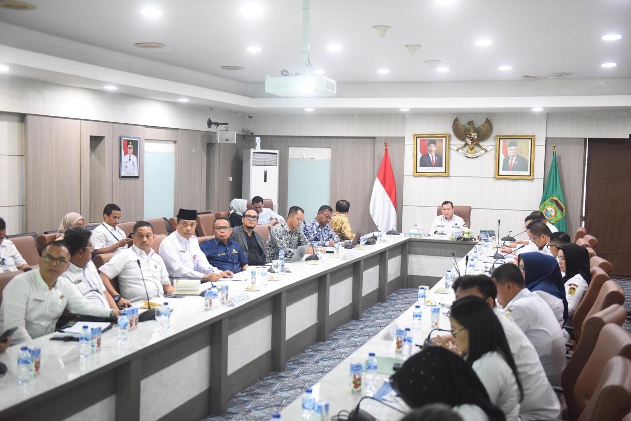 Pj Gubernur Pimpin FGD Percepatan Pelaksanaan dan Delivery Program Strategis Sumsel