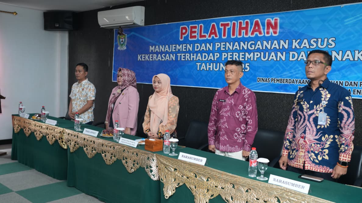 Dinas PPPA Muara Enim Latih Manajemen dan Penanganan Kasus Kekerasan