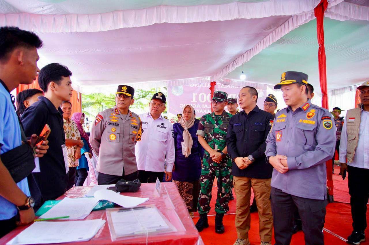 Cek Pelaksanaan Pemungutan Suara di Kabupaten/Kota, Pj Gubernur Sumsel: Alhamdulillah Semua Terpantau Lancar