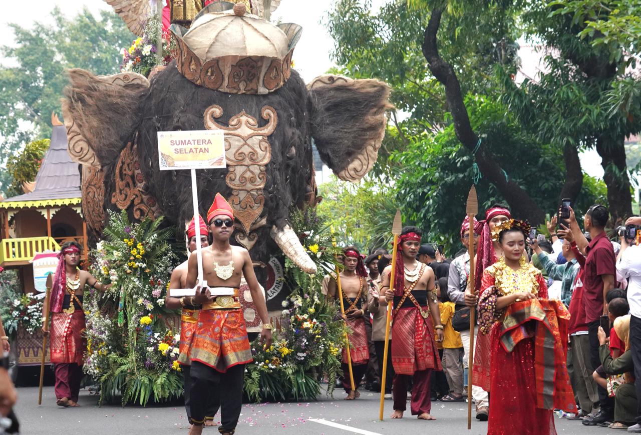 TP PKK Bersama Dekranasda Provinsi Sumsel Ikut Semarakkan HUT ke-44 Tahun Dekranas di Kota Solo