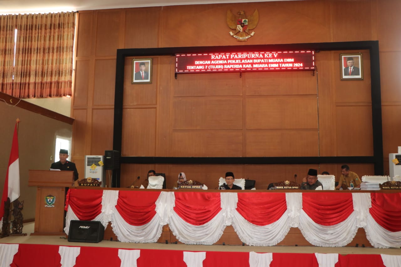 DPRD Muara Enim Soroti Raperda BPR, Sidang Paripurna 2 Kali Diskor