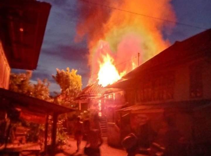 Si Jago Merah Hanguskan Rumah Warga Ulak Bandung Muara Enim